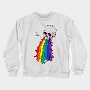 PUKE SKULL Crewneck Sweatshirt